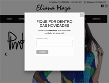 Tablet Screenshot of elianamaza.com.br